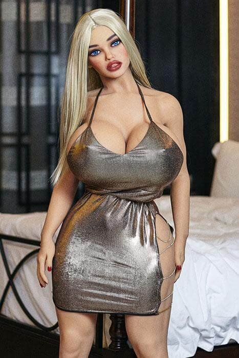 Foto del modello: Vernier - Bambola sessuale realistica 140 cm Bionda con seno pieno Foto del modello: Vernier - Bambola sessuale realistica 140 cm Bionda con seno pieno