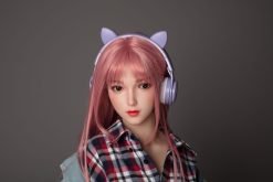 Mumu - bambola realistica ultra realistica da 148 cm con parrucca rosa in silicone TPE - immagine 20