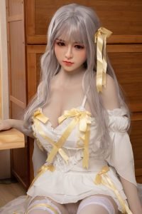 Atsushi - Poupée sexuelle asiatique réaliste de 160 cm avec tête en silicone TPE