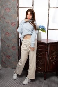 Emiko - Bellissima bambola realistica in TPE da ragazza asiatica da 160 cm con testa in silicone - immagine 11