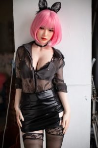 Fumiko - Poupée sexuelle réaliste en TPE avec tête en silicone, belle fille asiatique de 160 cm