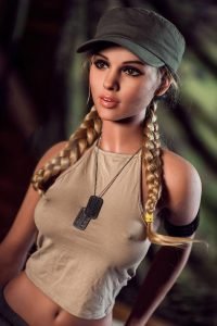 Scarlette - Bambola d'amore in silicone con capelli biondi da 166 cm (2 taglie) UE - immagine 3