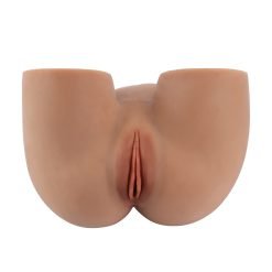 A1 Fesses en TPE à la Peau de Brun Moyen avec Capacités Vaginales et Anales