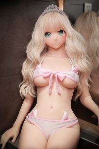 Birrell - Bambola sessuale ultra realistica in silicone TPE da 148 cm in stile anime con caratteristiche carine - immagine 16