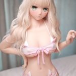 Birrell - Poupée sexuelle ultra-réaliste en silicone TPE de 148 cm au style anime avec des caractéristiques mignonnes