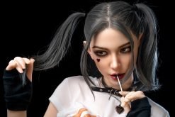 Lela - Bambola per adulti con testa in silicone da 173 cm, mascella snodata, cosplay (6 misure) - immagine 20