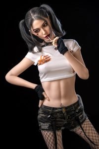 Lela - Bambola per adulti con testa in silicone da 173 cm, mascella snodata, cosplay (6 misure) - immagine 16