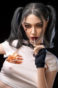 Lela - Bambola per adulti con testa in silicone da 173 cm, mascella snodata, cosplay (6 misure) - immagine 15