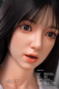 Lynn - Bambola realistica asiatica sottile in silicone integrale da 167 cm (5,4 piedi) con capelli neri corvini - immagine 17
