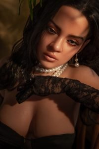 Papera - Bambola ibrida in silicone con testa marrone, alta 166 cm - immagine 12