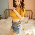 Kichi - Poupée Sexuelle Asiatique Magnifique avec Tête en Silicone TPE de 150 cm