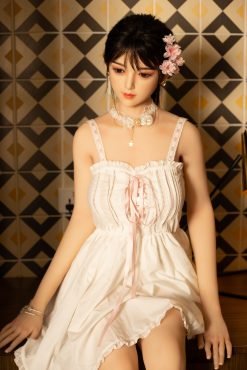 Maimi - Poupée d'Amour Asiatique avec Tête en Silicone et Corps en TPE, 150 cm