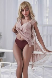 Mabey - Poupée d'Amour Réaliste Blonde de 155 cm (5,0 ft) pour Hommes