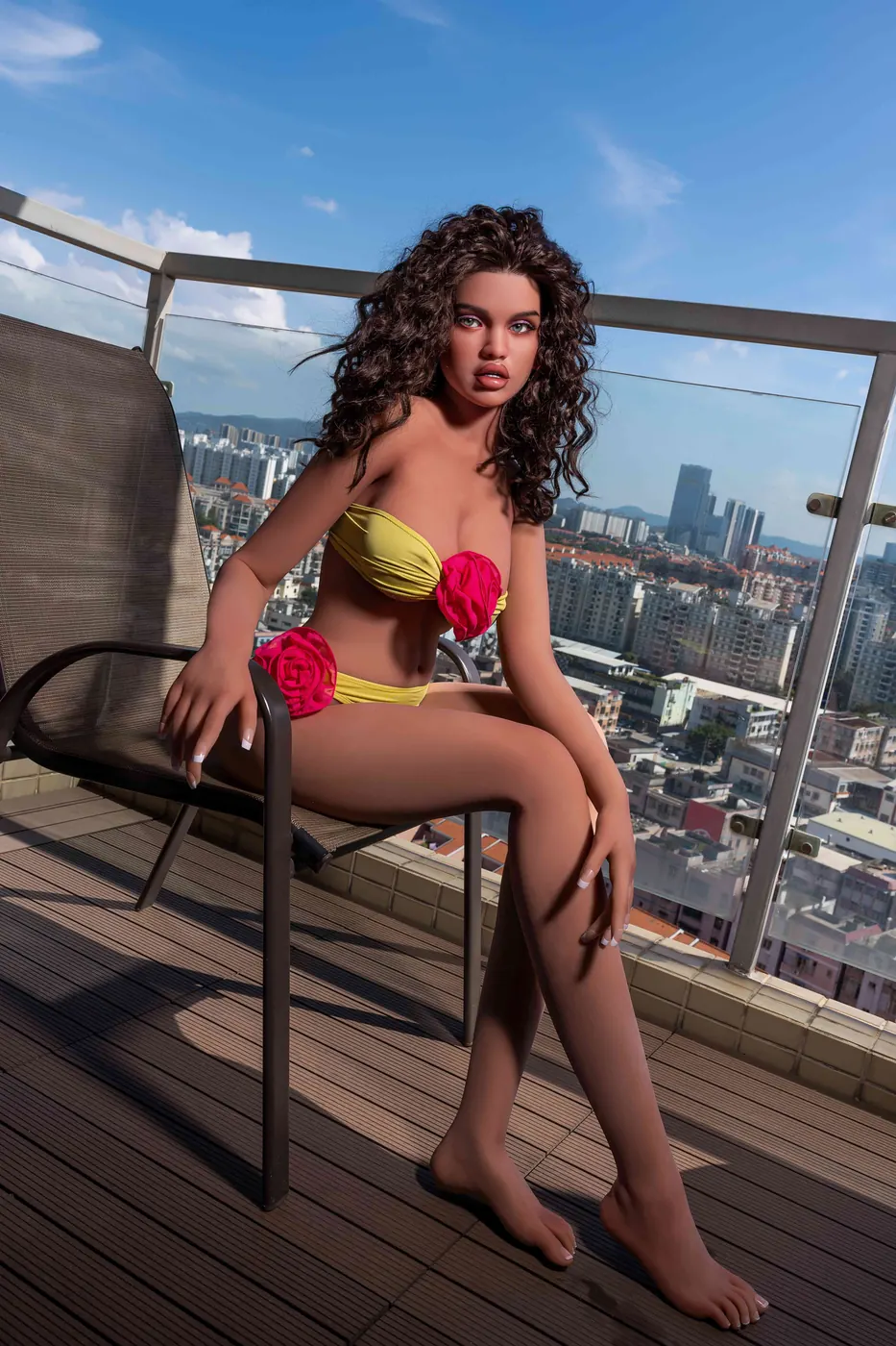 Foto del modello: Tiphène 168 cm - Bambola personalizzata in silicone integrale, testa 45 Foto del modello: Tiphène 168 cm - Bambola personalizzata in silicone integrale, testa 45