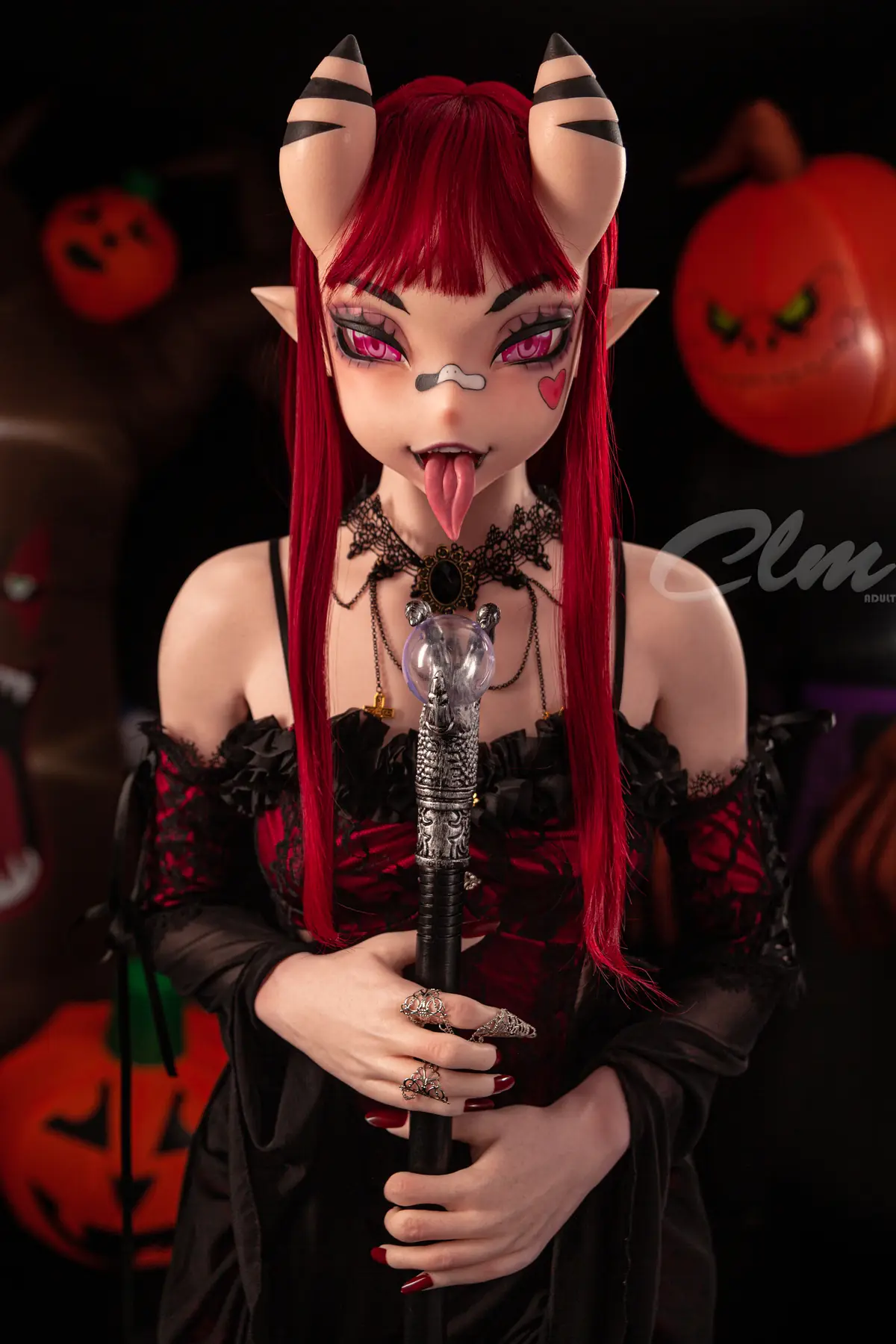 Meru SiQ157 – Poupée premium en silicone cannelle, 157 cm product view