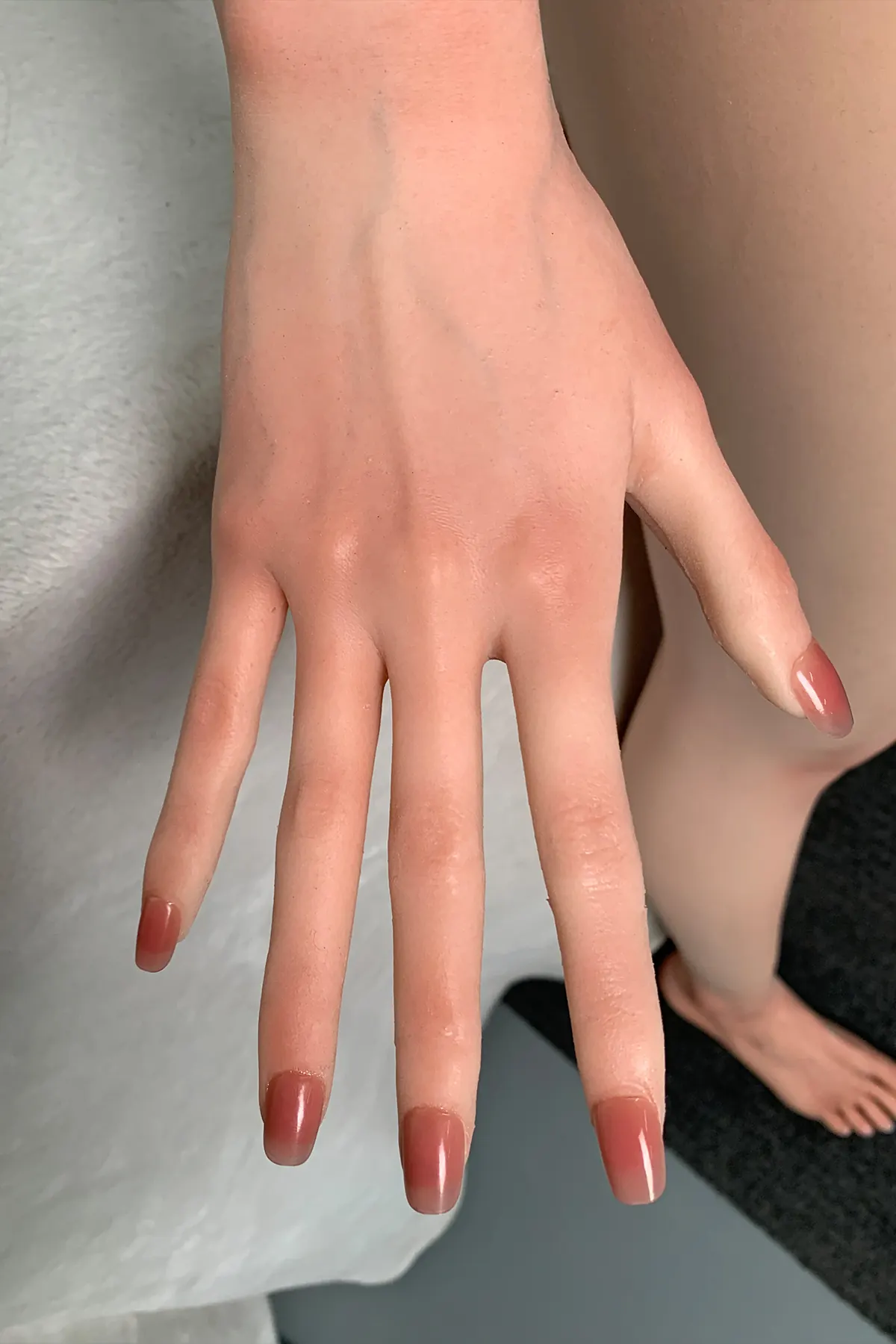Isabeau Kermor – Poupée sur mesure 168 cm en silicone intégral, teint naturel, tête 38 factory reference 1