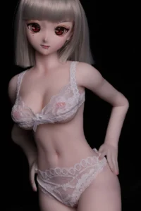 J60 Gina White mini doll view 11