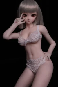 J60 Gina White mini doll view 13