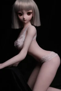 J60 Gina White mini doll view 16
