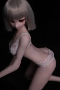 J60 Gina White mini doll view 17