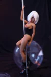 J60 Shirley Suntan mini doll view 1