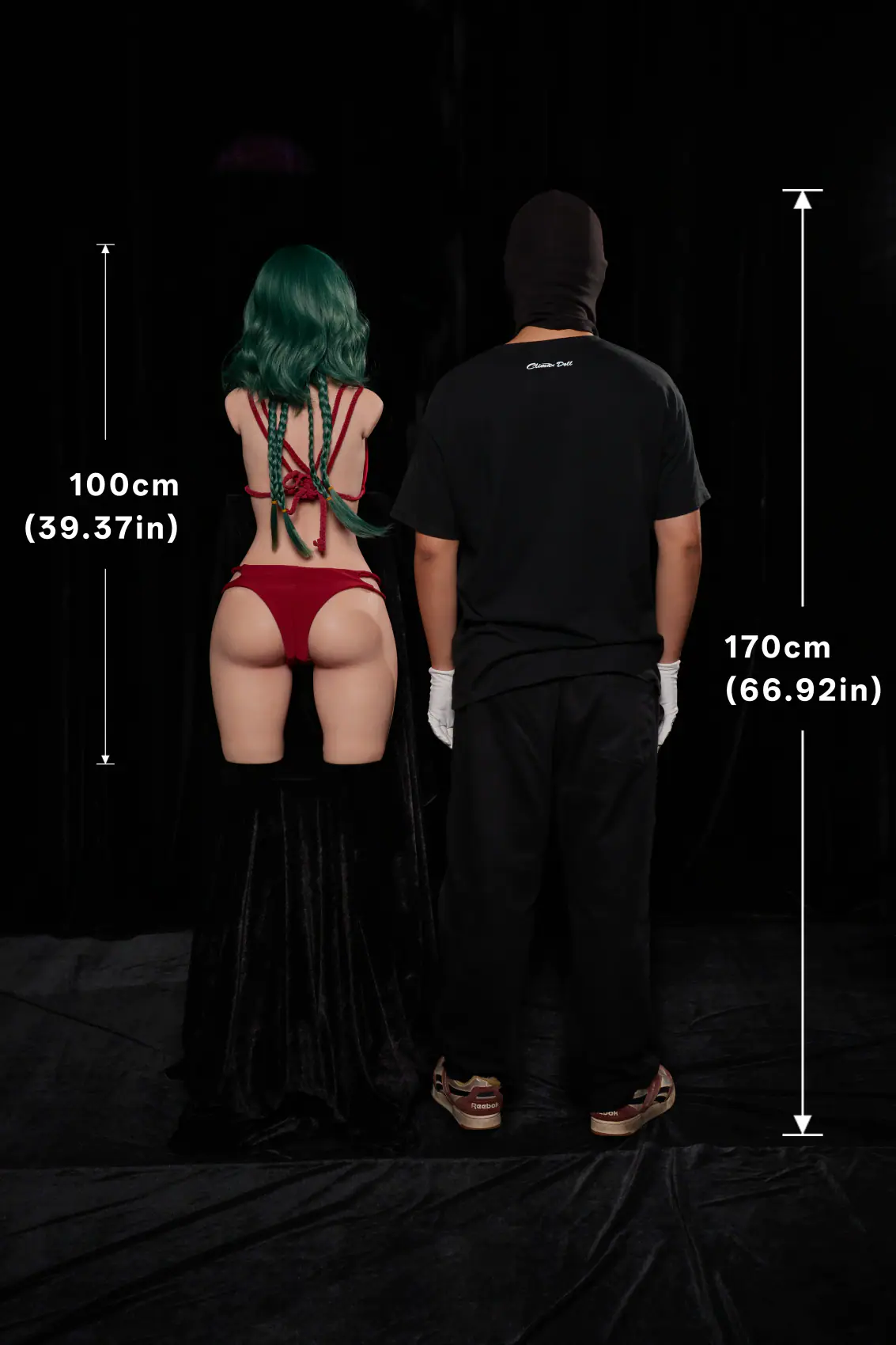 Mayu naturel – Buste ULW 881 avec tête 2